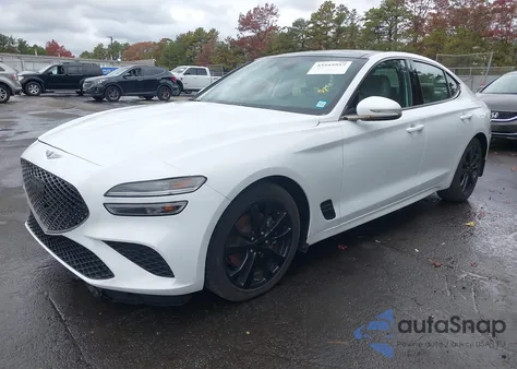 2023 Genesis G70 2.0T Awd z USA, uszkodzony, nr VIN KMTG34TA5PU134282